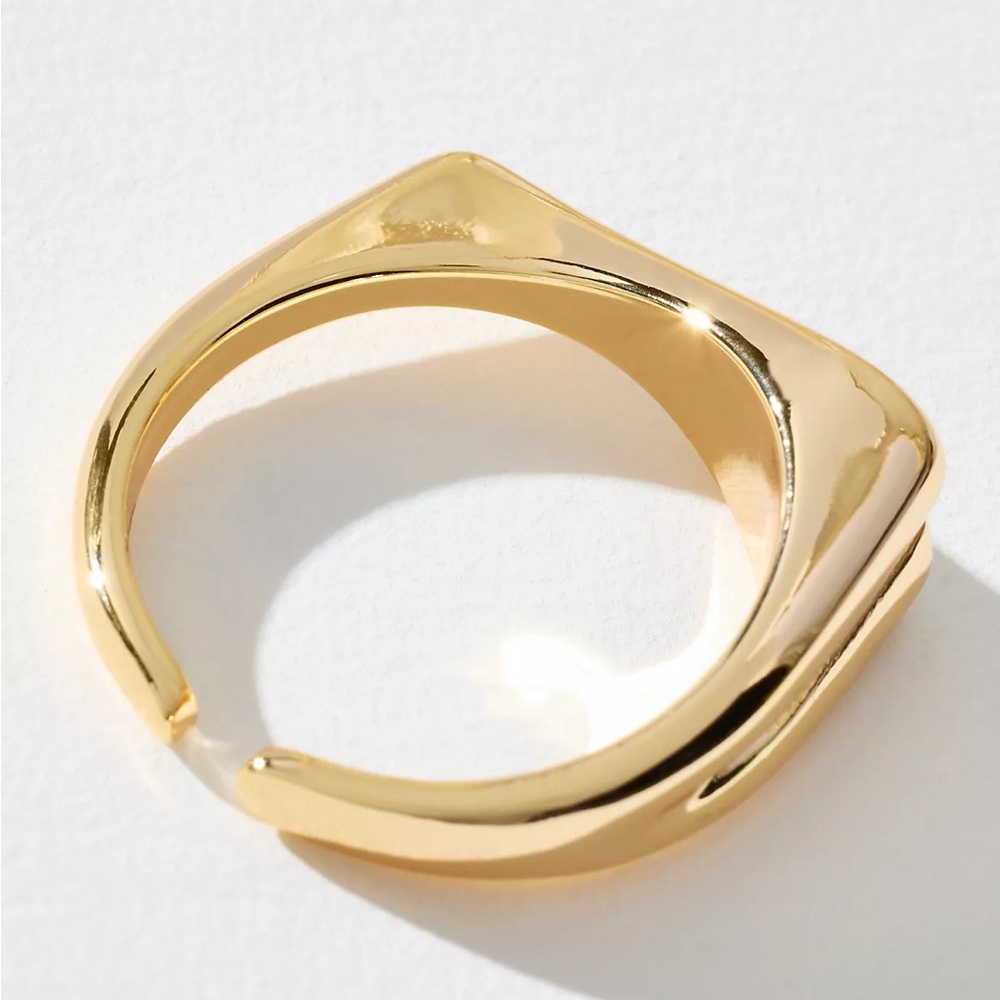 Mod Heart Cocktail Ring - Picture 2 of 2